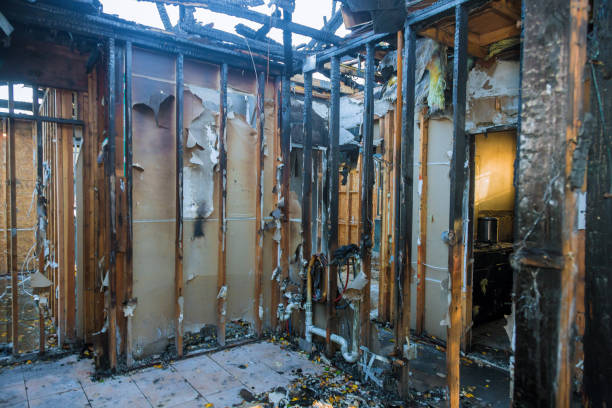 Professional Fire Damage Repair technician working in New Auburn, MN